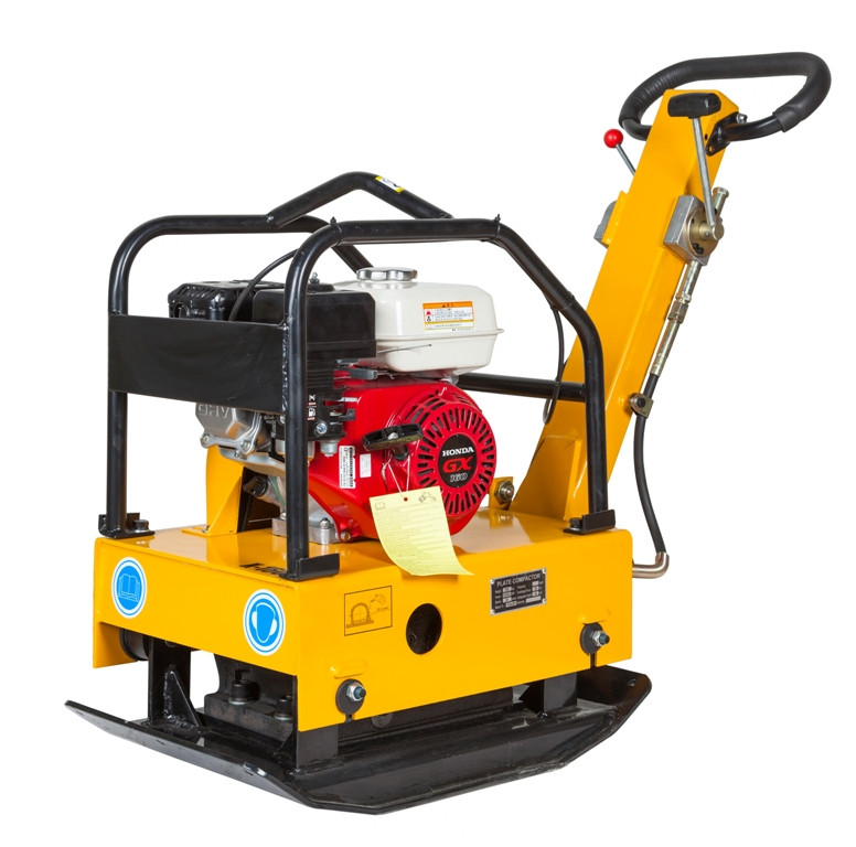 Виброплита С160 (Loncin 9,0 л.с., реверс, колеса)