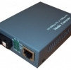 Медиаконвертер под SFP-модуль 10/100/1000Base-TX в 1000Base-SX/LX, SM, внеш. БП (без SFP модуля)