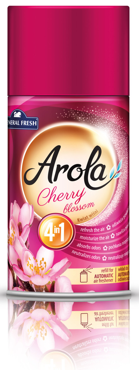 Сменный баллон к освежителю воздуха Arola "Cherry Blossom" (250 мл) General Fresh (Цветок вишни)