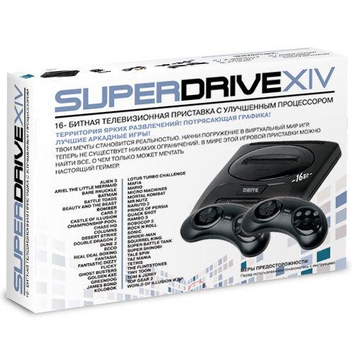 Игровая приставка Sega Super Drive 14 (160 встроенных игр, 16 bit, 2 джойстика) - фото 3 - id-p63259094