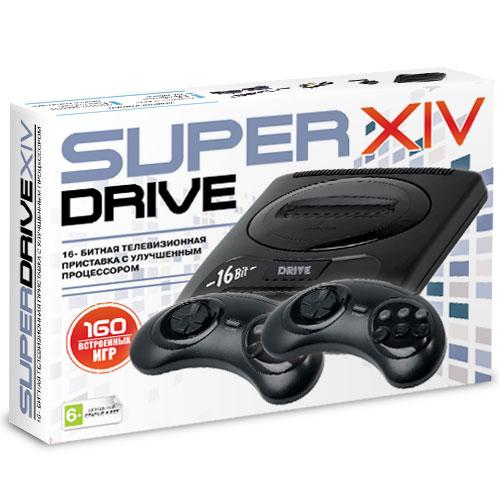 Игровая приставка Sega Super Drive 14 (160 встроенных игр, 16 bit, 2 джойстика)