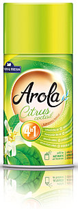 Сменный баллон к освежителю воздуха Arola "Citrus Coctail" (250 мл) General Fresh (Цитрусовый коктейль)