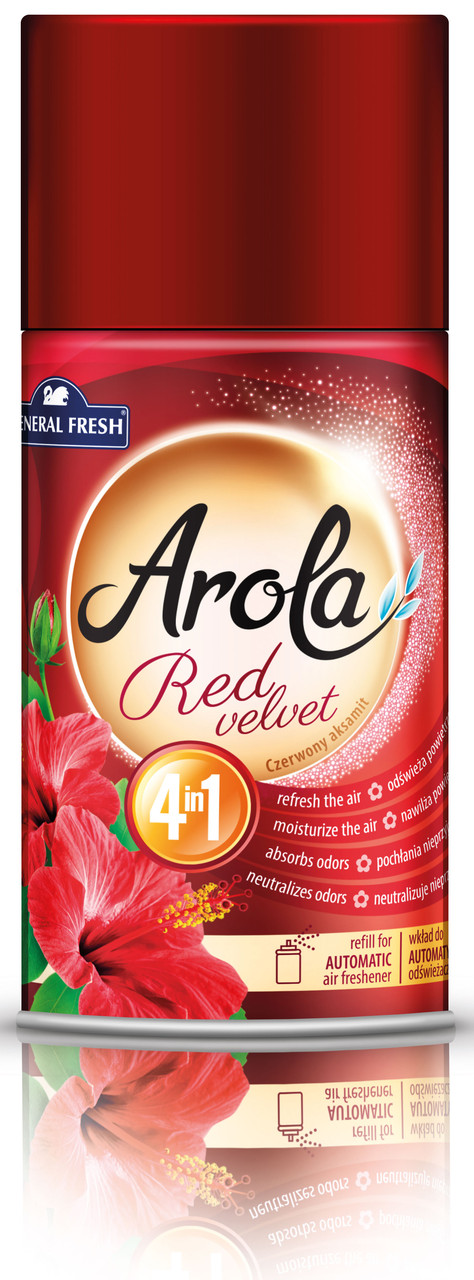 Сменный баллон к освежителю воздуха Arola "Red Velvet" (250 мл) General Fresh
