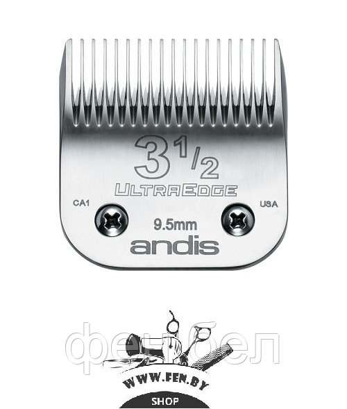 Нож (лезвие) к машинкам для стрижки "Andis" (UltraEdge® Detachable Blade, Size 3 1/2) - фото 1 - id-p63360748