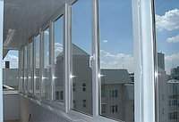 Балконная рама из ПВХ