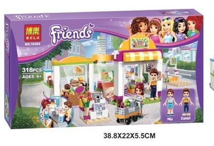 Конструктор 10494 Bela Friends Супермаркет, 318 дет., аналог Лего (LEGO) Френдс 41118 в