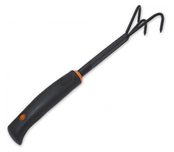 Грабельки "три когтя" стальные 40см.