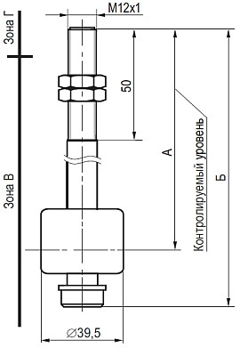 Датчик уровня DUG1-S4 - фото 2 - id-p63386803