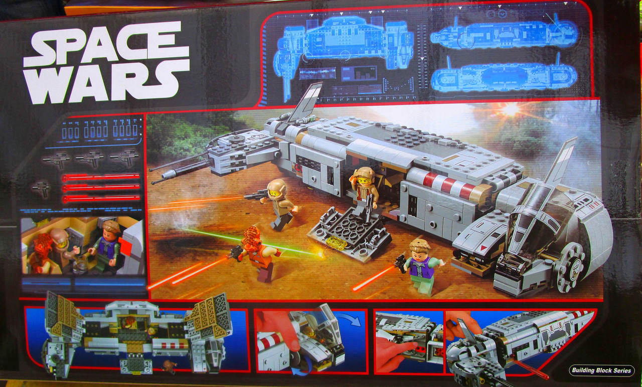 Конструктор BELA Star Wars/ Звездные войны "Транспорт сопротивления" - арт. 10577 (аналог LEGO 75140) - фото 3 - id-p63400743