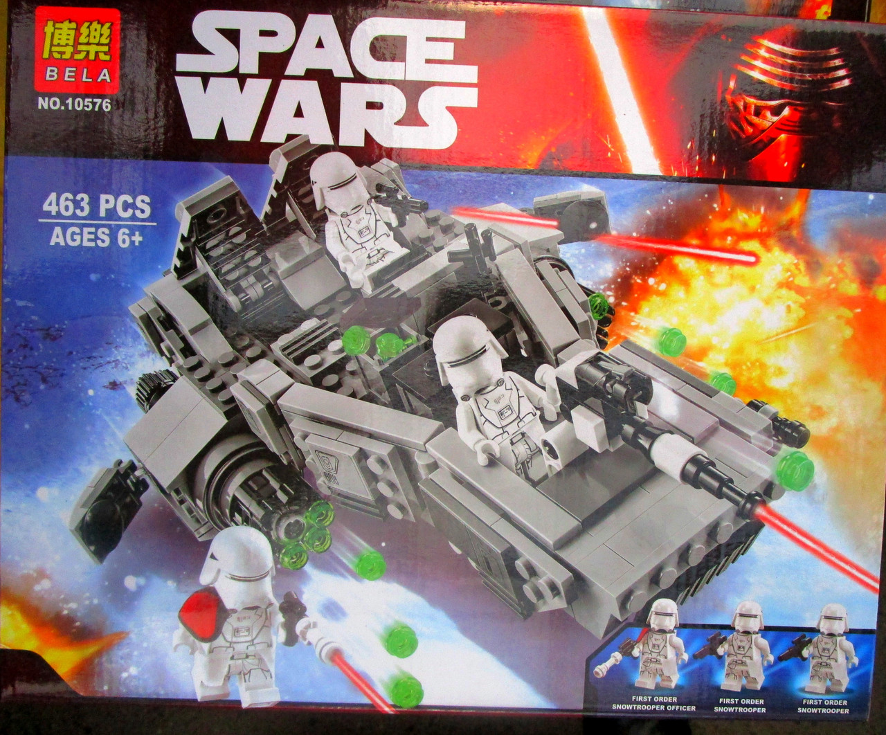 Конструктор BELA Star Wars/ Звездные войны "Снежный спидер" - арт. 10576 (аналог LEGO 75100)