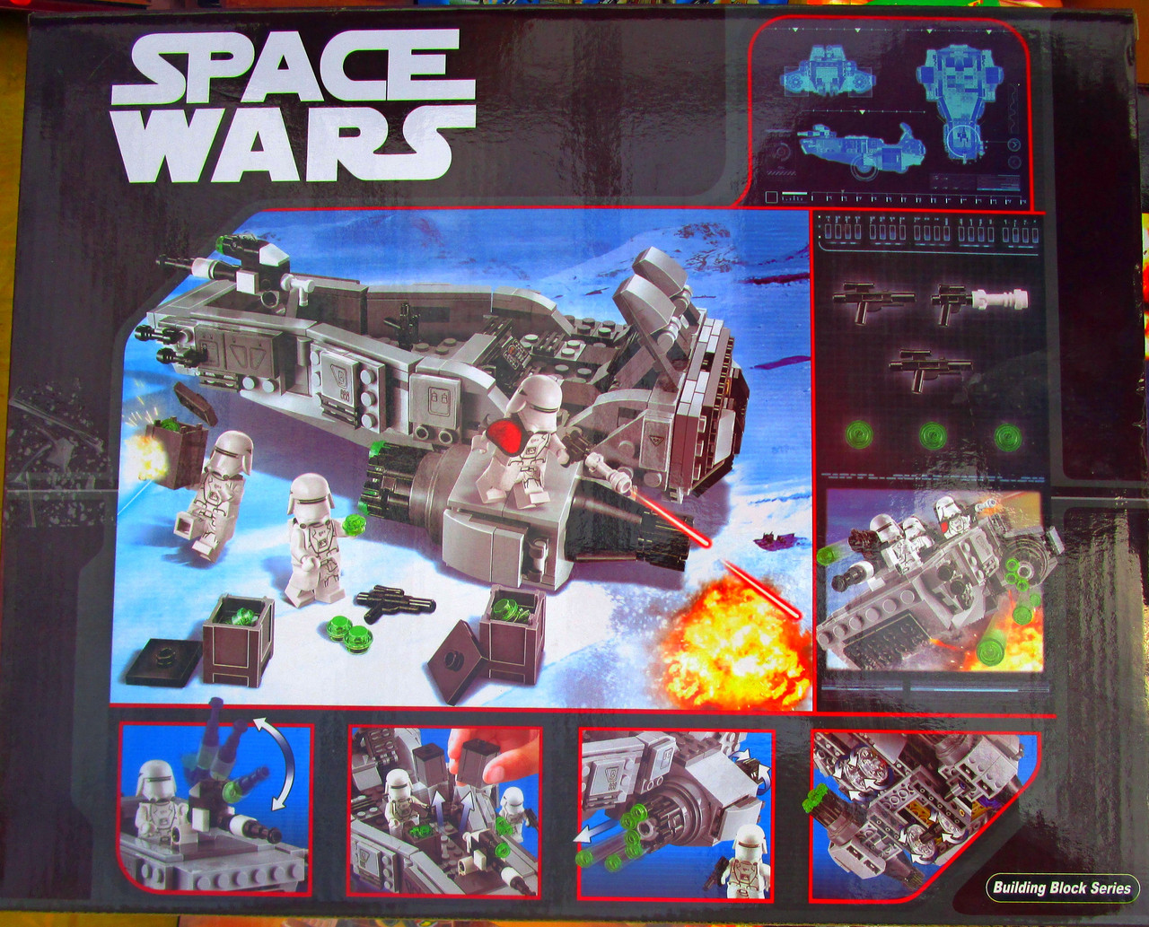 Конструктор BELA Star Wars/ Звездные войны "Снежный спидер" - арт. 10576 (аналог LEGO 75100) - фото 2 - id-p63428756