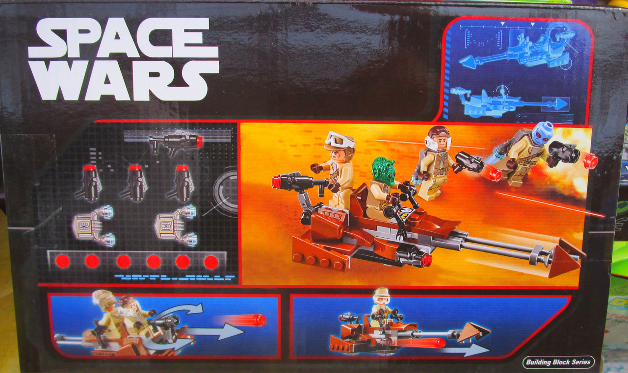 Конструктор BELA Star Wars/ Звездные войны "Боевой набор повстанцев" - арт. 10572 (аналог LEGO 75133) - фото 2 - id-p63428781