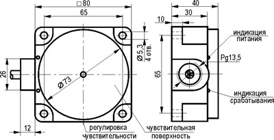 Индуктивный датчик ISN I7P - фото 3 - id-p1782283