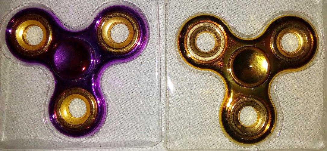 Металлический спиннер FIDGET SPINNER скоростной - фото 3 - id-p62645811