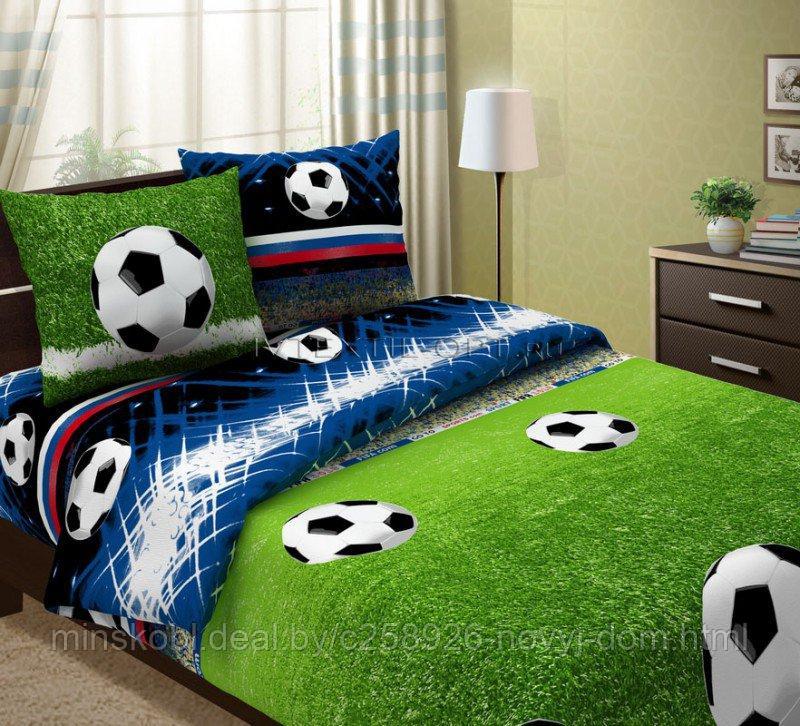 Комплект детского  постельного белья " Футбол "