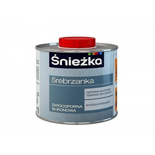 купить Термостойкая краска Sniezka Серебрянка 0,5 л в Минске, цена.