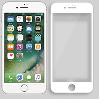 Противоударное защитное стекло Nillkin 3D CP+ MAX White для Apple iPhone 6/6s