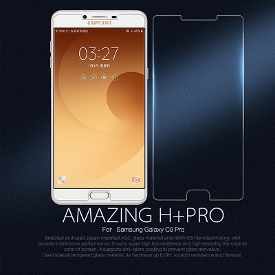 Противоударное защитное стекло Nillkin H+PRO Anti-Explosion для Samsung Galaxy C9 Pro - фото 1 - id-p63475120
