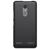 Пластиковый чехол с пленкой Nillkin Super Frosted Shield Black для Lenovo Vibe K6