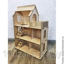 Кукольный домик конструктор Эко дом