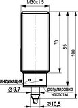 Датчик контроля минимльной скорости IV2B AF81A5-43P-10-LZ, фото 2