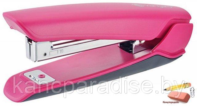 Степлер №10 Kangaro Nowa-10/S на 15 листов, ассорти, арт.Nowa-10/S fuchsia pink