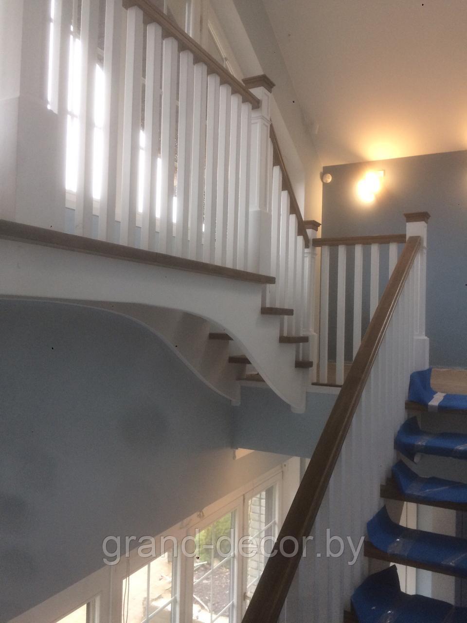 Реставрация и ремонт деревянных лестниц в доме - фото 7 - id-p63715421
