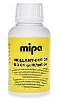 MIPA 222500001 Brillant-Design Candy effect BD 01 gelb/yellow Бриллиант эффект желтый 0,5л