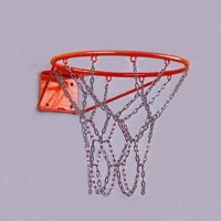 Кольцо  баскетбольное с цепью MPcom Sportline