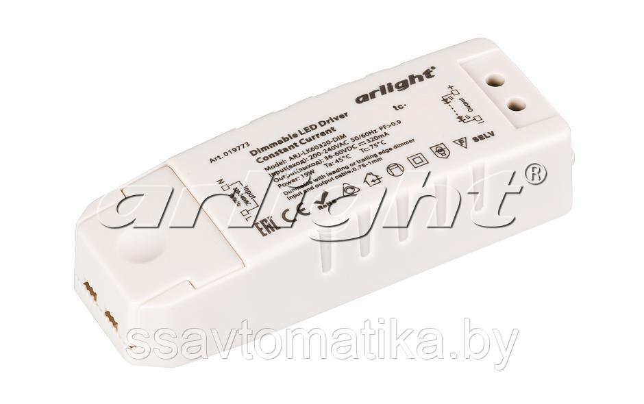 Блок питания ARJ-LK60320-DIM (19W, 320mA, PFC, Triac) - фото 1 - id-p63841513