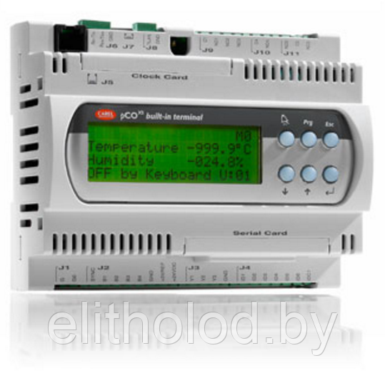 Контроллер Carel pCO1 PCO1000BX0, Extra Small, 1 MB память - фото 1 - id-p63870525