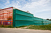 Ткань для ограждения ПП320 (зеленая) 3,2*50м. (100г/м2), фото 3
