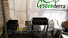 Кованый мангал с колесами  "Версаль", фото 3
