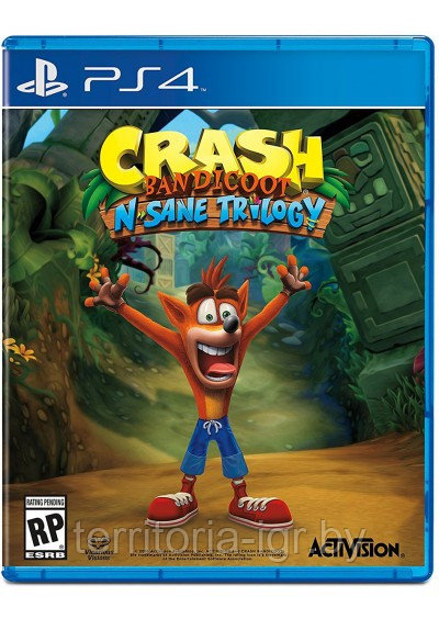 Crash Bandicoot N’sane Trilogy PS4 (Английская версия)