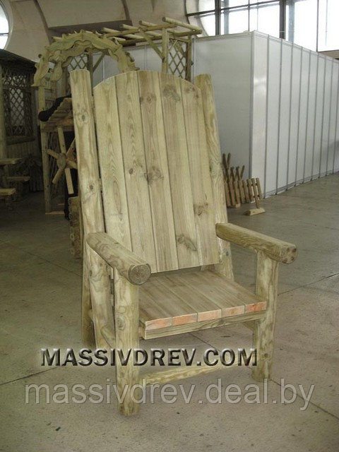 Садовое кресло "Трон" - фото 1 - id-p2681036