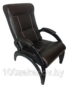 Кресло кожаное   для отдыха модель 41