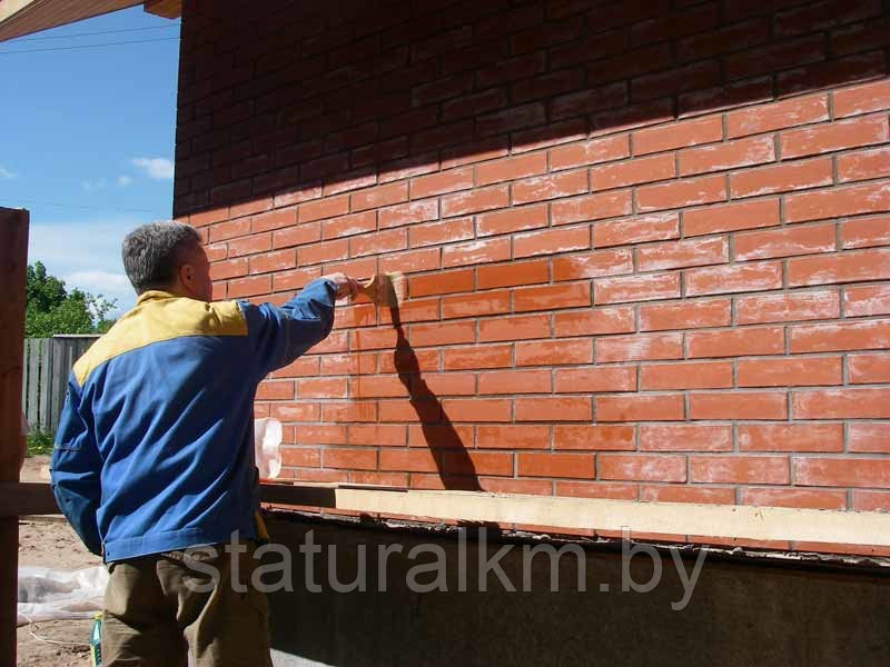 Антисолекс средство для очистки фасадов от высолов, водная пропитка для очистки кирпича и бетона. - фото 3 - id-p132472