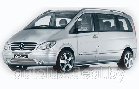 Автостекло Mercedes Vito Viano 2003- стекла боковые задние - фото 1 - id-p64007980