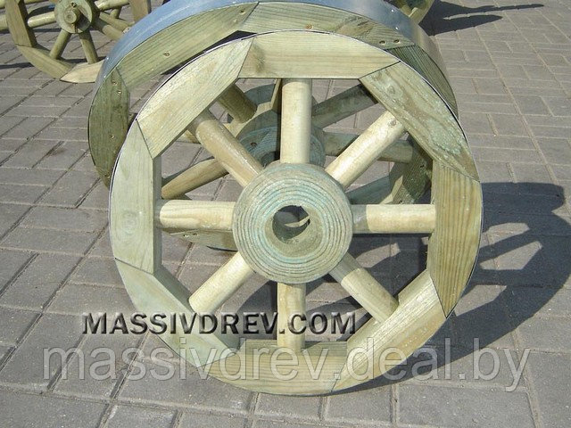 Деревянное колесо D50 - фото 4 - id-p2681801