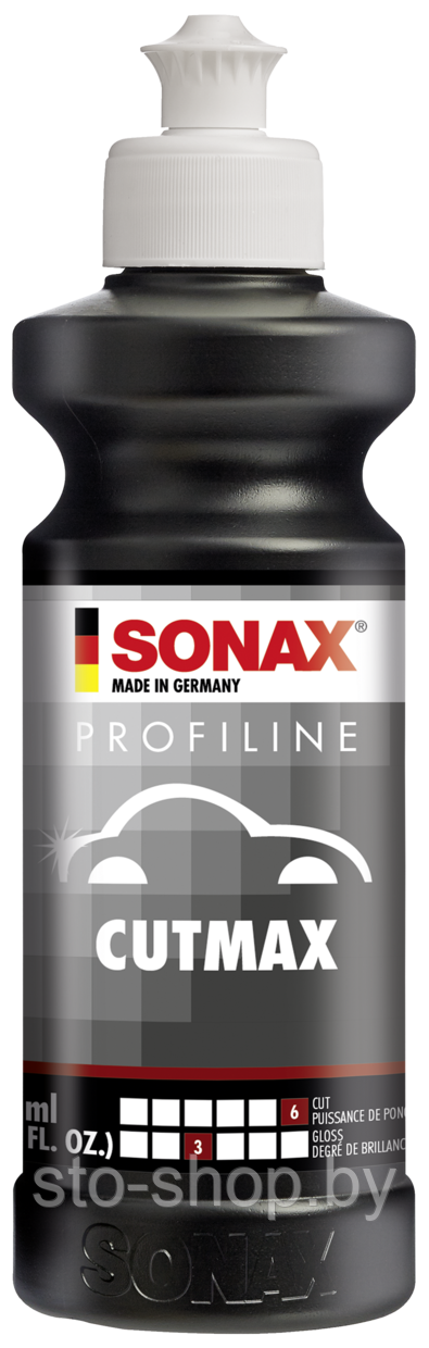 Sonax Profiline Cut Max 246 300 Высокоэффективная абразивная паста для лакокрасочных покрытий 1л