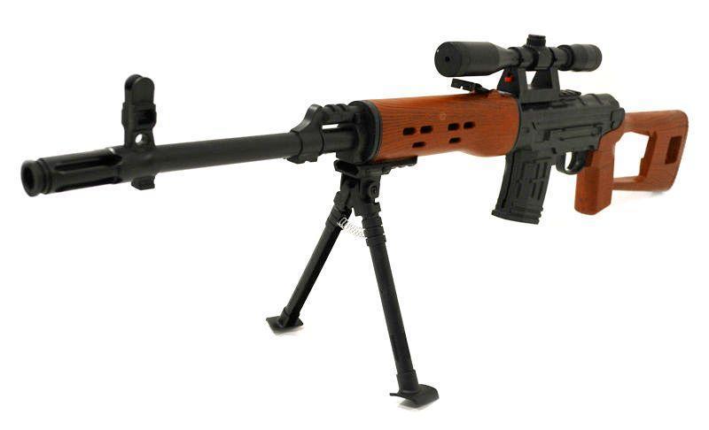 Игрушечная снайперская винтовка СВД пневматическая - фото 2 - id-p22441783