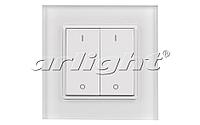 Панель Knob SR-2833K2-RF-UP White (3V, DIM,2 зоны)