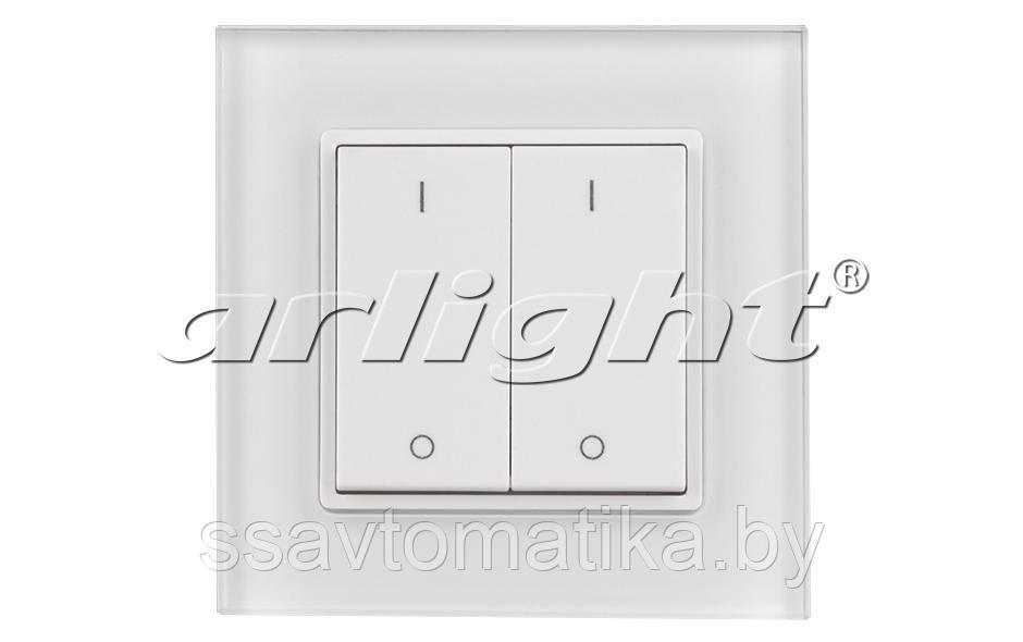 Панель Knob SR-2833K2-RF-UP White (3V, DIM,2 зоны) - фото 1 - id-p64132159