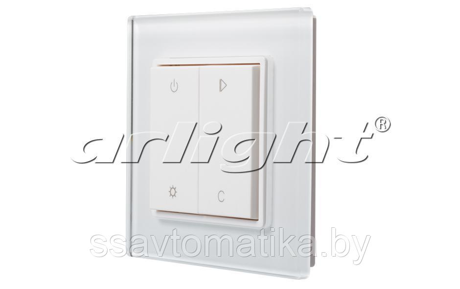 Панель Knob SR-2833RGB-RF-UP White (3V,RGBW,1 зона)