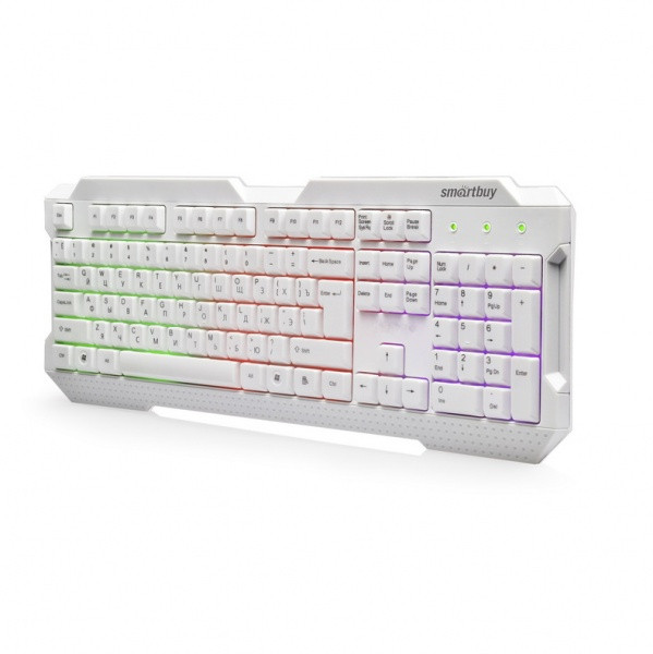 Проводная клавиатура с подсветкой Smartbuy ONE 332 White - фото 2 - id-p64148200