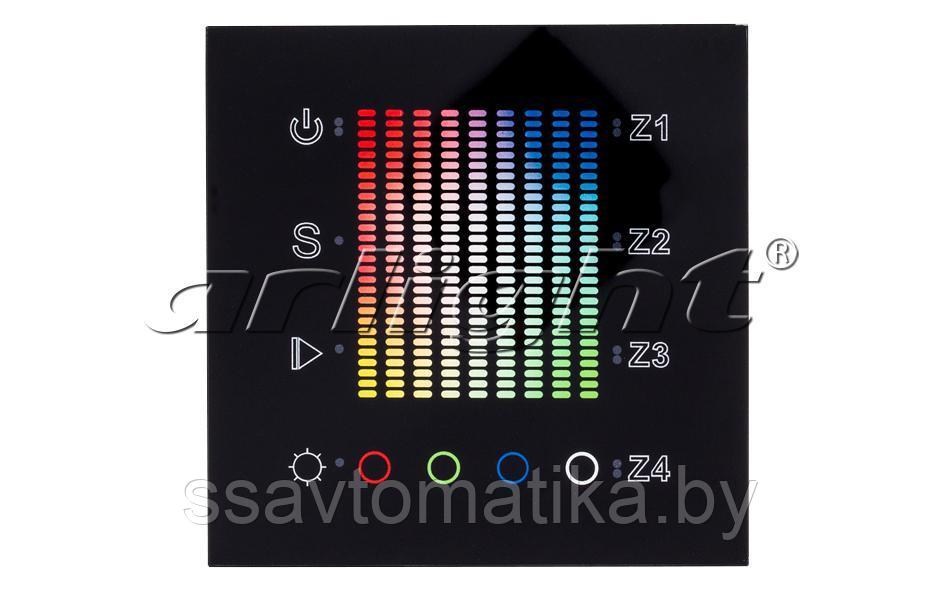 Панель Sens SR-2831AC-RF-IN Black (220V,RGB,4 зоны) - фото 1 - id-p64148237