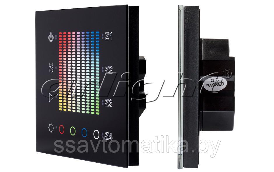 Панель Sens SR-2831AC-RF-IN Black (220V,RGB,4 зоны) - фото 2 - id-p64148237