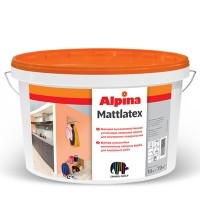 Краска Alpina Mattlatex 10 л - фото 1 - id-p2633123