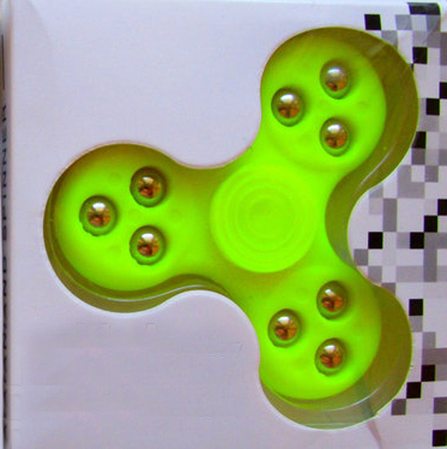 Спиннер с металлическими шариками FIDGET SPINNER игрушка-антистресс - фото 4 - id-p64148435