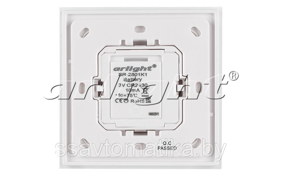 Панель Knob SR-2801K1-RF-UP White (3V, DIM) - фото 4 - id-p64153662